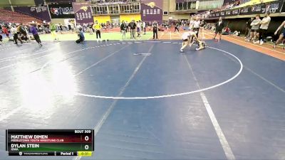 144 lbs Cons. Round 2 - Matthew Dimen, Middletown Youth Wrestling Club vs Dylan Stein, Iowa