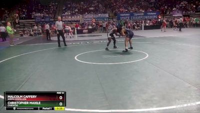 D 2 152 lbs Cons. Round 3 - Christopher Maxile, Carencro vs Malcolm Caffery, North Vermillion