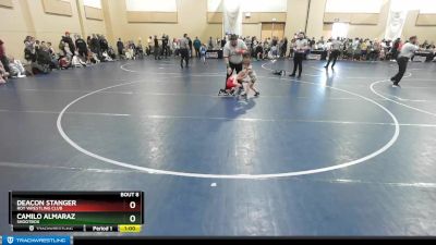 39 lbs Quarterfinal - Camilo Almaraz, Shootbox vs Deacon Stanger, Roy Wrestling Club