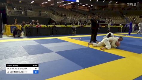 MICHAEL FRANCIS OSUNA vs ANDREW JOHN DRAIN 2024 Pan Jiu Jitsu IBJJF Championship