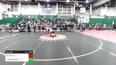 215 lbs Round Of 32 - Williams Gavin, Glens Falls vs Ben Velasquez, MacARTHUR