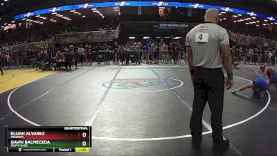 165 3A Quarterfinal - Elijah Alvarez, Freedom vs Gavin Balmeceda, South Dade