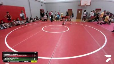 98 lbs Round 2 (6 Team) - Markess Byrd, Panhandle Regional Training Center vs Jayden Melton, Kansas Silver