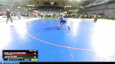 150 lbs Quarterfinal - Noel Villar Cereceres, Washington vs Jayms Vilona, Port Angeles Wrestling Club