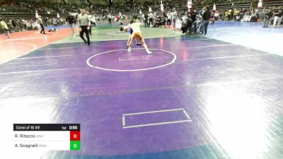 128 lbs Consi Of 16 #2 - Roman Ritacco, Kinnelon vs Anthony Scagnelli, Rhino Wrestling