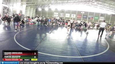 74 lbs Round 3 (4 Team) - Porter Branson, Salem Elite Wrestling vs Khasen Srimoukda, Idaho 1