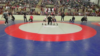 49 lbs Quarterfinal - Kelden Parrott, Jackson County Wrestling Club vs Duke Payne, Roundtree Wrestling Academy