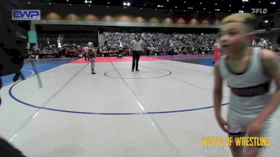 70 lbs Round Of 16 - Urijah Gomez, Pomona Elite vs Vince Campbell, Red Wave Wrestling