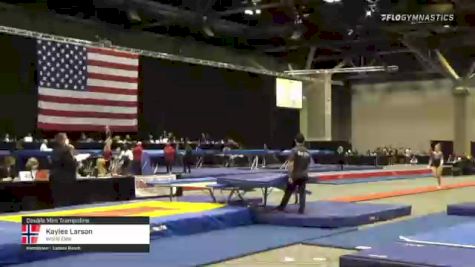 Kaylee Larson - Double Mini Trampoline, World Elite - 2021 USA Gymnastics Championships