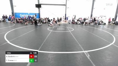 141 lbs Semifinal - Alex Buskirk, Michigan Grapplers vs Tyler Traves, Team Alien UFO