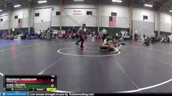 160 lbs Round 1 (16 Team) - Brandon Hasenkamp, Wahoo vs Kade Uelmen, Kearney Catholic