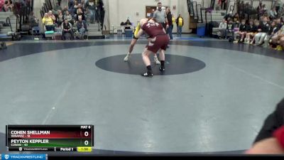 182 lbs Semis & Wb (16 Team) - Peyton Keppler, Cowan vs Cohen Shellman, Winamac