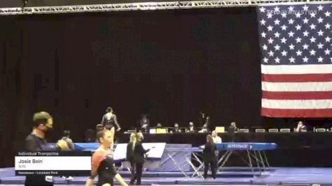Josie Bain - Individual Trampoline, NVG - 2021 USA Gymnastics Championships