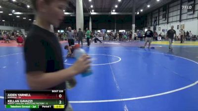 85 lbs Cons. Round 3 - Kellan Gavazzi, North Carolina Wrestling Factory vs Aiden Yarnell, Rampage