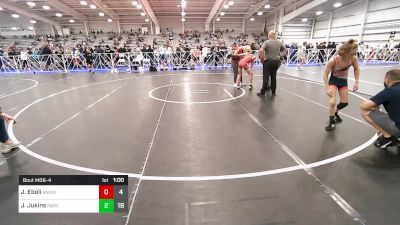 95 lbs Rr Rnd 1 - Joseph Eboli, RedNose Wrestling School - MS vs Jake Jukins, Patriot USA Wrestling Club