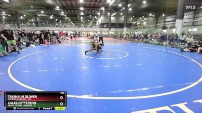 190 lbs Round 1 (4 Team) - Tayshaun Glover, COMBAT ATHLETICS vs Caleb Patterson, HEAVY HITTING HAMMERS