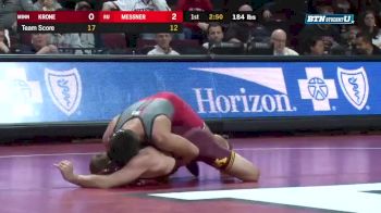 197 m, Dylan Anderson, Minnesota vs Anthony Messner, Rutgers