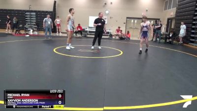 160 lbs Cons. Semi - Michael Ryan, Iowa vs Xayvion Anderson, Central Iowa Wrestling Club /Team Intensity