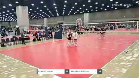 CUVC 13 primer vs Munciana wildcats - 2022 JVA World Challenge presented by Nike - Expo Only