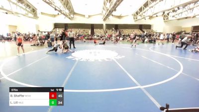 97 lbs Rr Rnd 11 - Brody Shaffer, Revolution Elite vs Landon Lill, Yale Street