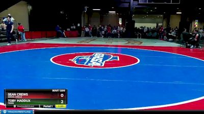 1A-165 lbs Semifinal - Toby Maddux, Trion vs Sean Crews, Social Circle