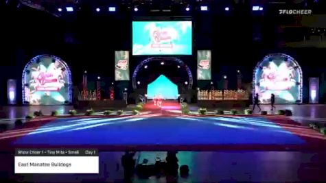 East Manatee Bulldogs [2020 Show Cheer 1 - Tiny Mite - Small Day 1] 2020 Pop Warner National Cheer & Dance Championship