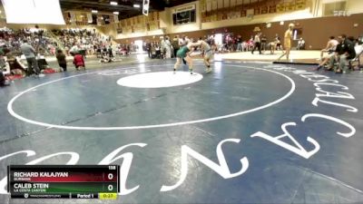 138 lbs Cons. Round 2 - Caleb Stein, La Costa Canyon vs Richard Kalajyan, Burbank