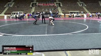 5A 144 lbs Semifinal - Shawn Colvin, Elmore County School vs Charles Knight, Gulf Shores