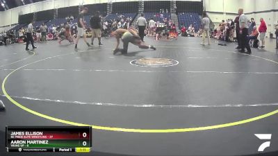 187 lbs Round 3 (4 Team) - James Ellison, NC Pride Elite Wrestling vs Aaron Martinez, Viking UP