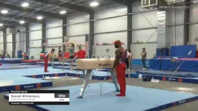 Donnell Whittenburg - Pommel Horse, Salto Gymnastics Center - 2021 April Men's Senior National Team Camp