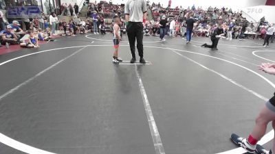 46 lbs Quarterfinal - Brecken Parr, Blackwell Wrestling Club vs Ky Kemble, Ponca City Wildcat Wrestling