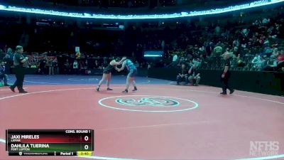 190 lbs Cons. Round 1 - Jaxi Mireles, Lamar vs Dahlila Tijerina, Fort Lupton