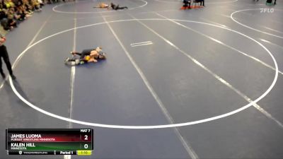 53 lbs Cons. Round 3 - James Luoma, Pursuit Wrestling Minnesota vs Kalen Hill, Minnesota