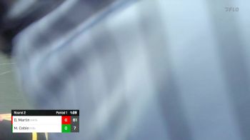 140 lbs Round 2 - Duke Martin, Mat Assassins vs Max Cable, East Coast Elite