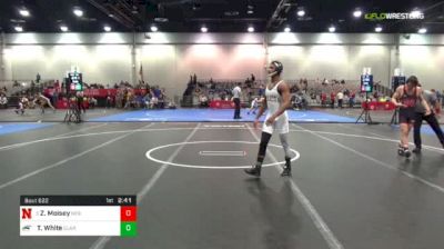 125 lbs C Of 8 #2 - Zeke Moisey, Nebraska vs Tyshawn White, Clarion