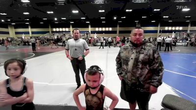 49 lbs 5th Place - Maverick Sena, Top Notch WC vs Kensey Morales, Blackcat WC