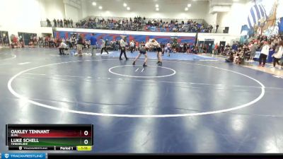 170 lbs Cons. Round 2 - Oakley Tennant, Buhl vs Luke Schell, Timberlake