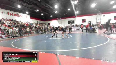 105 lbs Cons. Round 1 - Elyana Valdez, Hesperia vs Belen Melendez, Santiago Corona