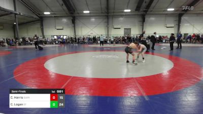 80 lbs Semifinal - Cael Harris, Guerrilla Wrestling Academy vs Cal Logan, Dendy Trained Wrestling