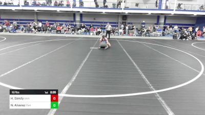 157 lbs Consi Of 16 #1 - Hunter Gandy, University Of Pennsylvania vs Nick Alverez, F&m