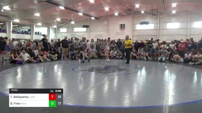 132 lbs Pools - Trevor Dellapenta, Lumberyard (NY) vs Bryson Free, Grease Monkeys