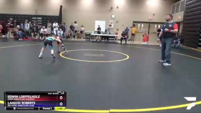 67 lbs Round 2 - Edwin Loeffelholz, Moen Wrestling Academy vs Landon Roberts, Big Game Wrestling Club