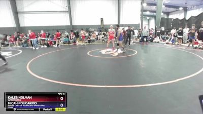 175 lbs Cons. Round 2 - Kaleb Holman, Washington vs Micah Policarpio, White Center Warriors Wrestling Club