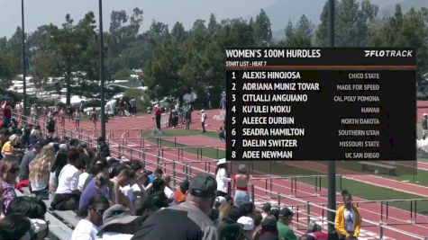 Women's 100m Hurdles, Finals 7