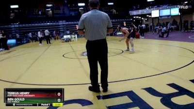 197 lbs Semifinal - Tereus Henry, Fort Hays State University vs Ben Gould, CSU-Pueblo