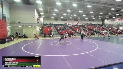 149 lbs Champ. Round 1 - John Burger, Nebraska-Kearney vs Ryan Hicks, Simon Fraser