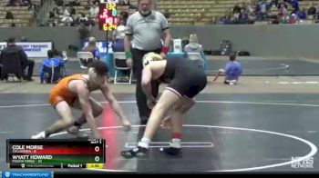 145 lbs 2nd Wrestleback (8 Team) - Cole Morse, Tullahoma vs Wyatt Howard, Pigeon Forge