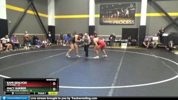 190 lbs Semis (4 Team) - Kami Senlycki, MN Storm vs Macy Barber, NE Wrestling Academy