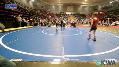 37 lbs Semifinal - Waylon Pearson, Barnsdall Youth Wrestling vs Ryder Scott, Verdigris Youth Wrestling