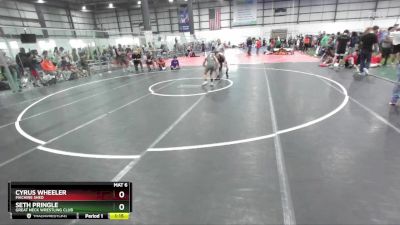 113 lbs Cons. Semi - Seth Pringle, Great Neck Wrestling Club vs Cyrus Wheeler, Machine Shed